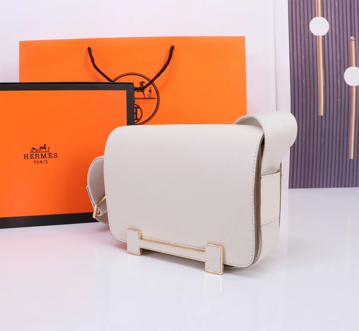 Hermes Geta Bag H083052CCAT - Image 4