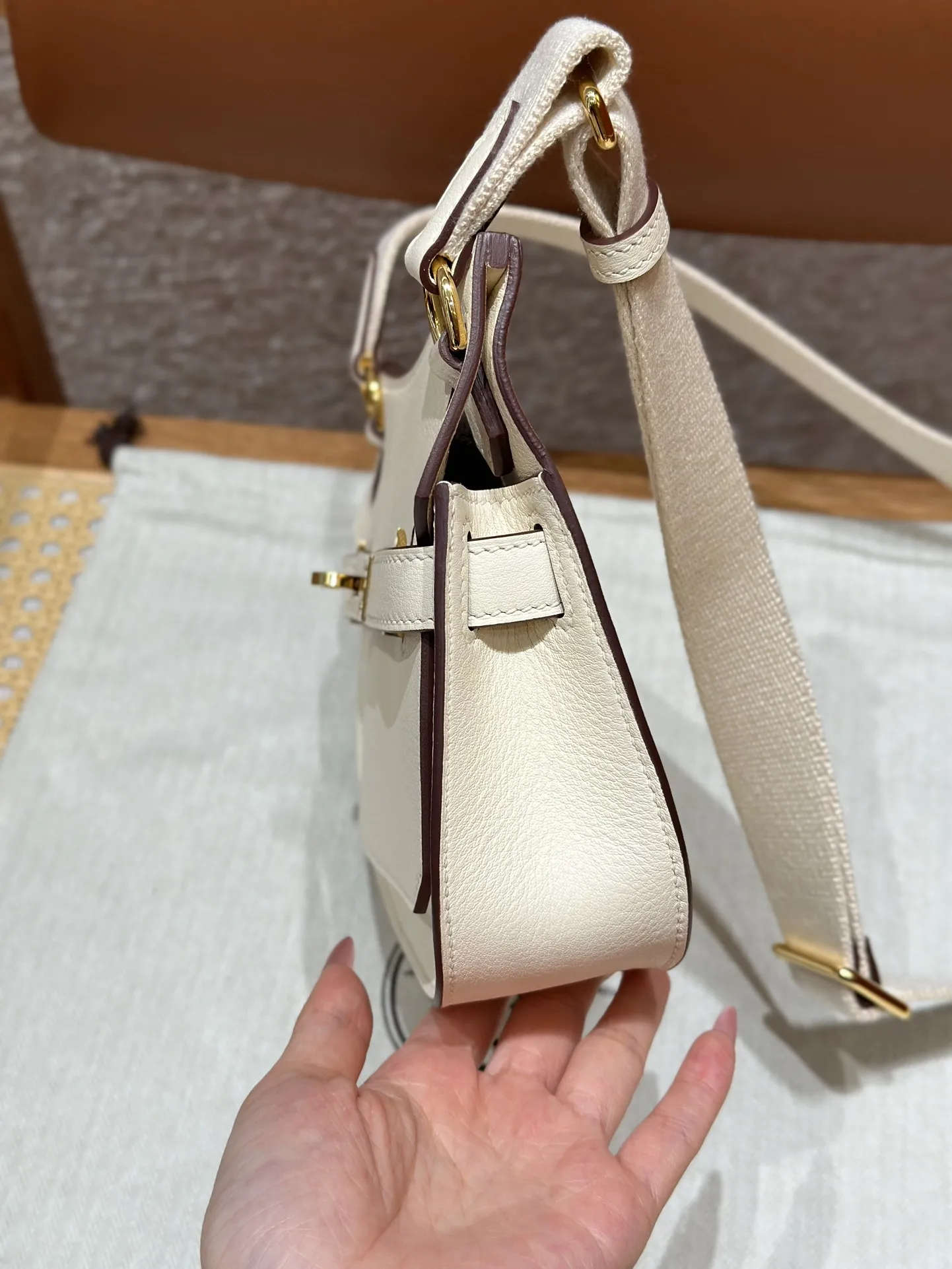 Herm??s Mini Jypsiere Nata Swift Gold Hardware - 图片 4