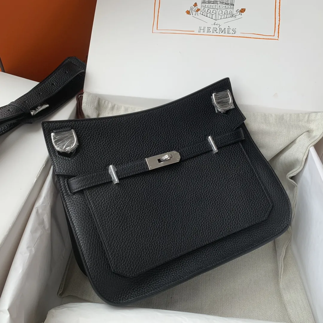 Herm??s Jypsiere Mini Black Evergrain Palladium Hardware - 图片 6