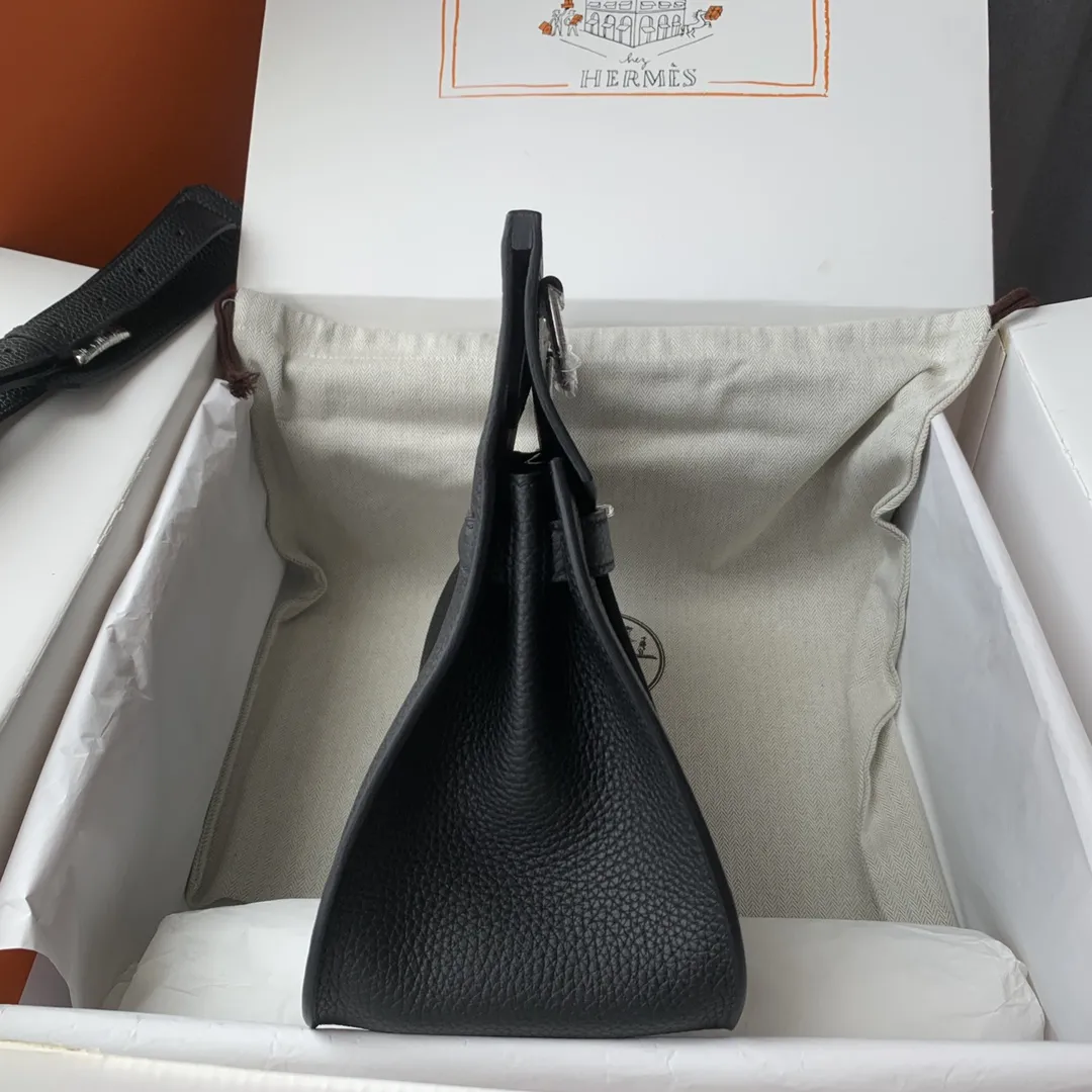 Herm??s Jypsiere Mini Black Evergrain Palladium Hardware - 图片 7