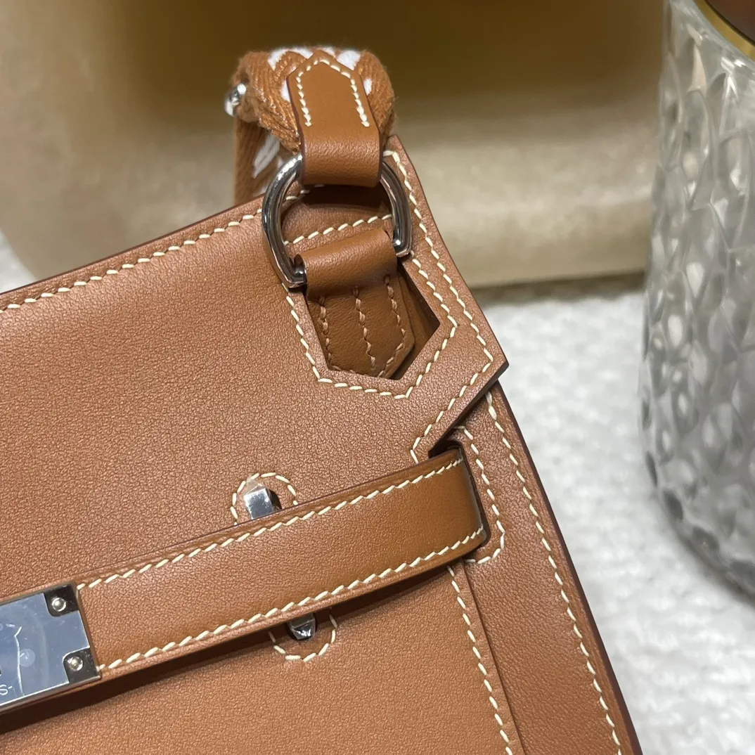 Herm??s Jypsiere Mini Gold Swift Palladium Hardware - 图片 3