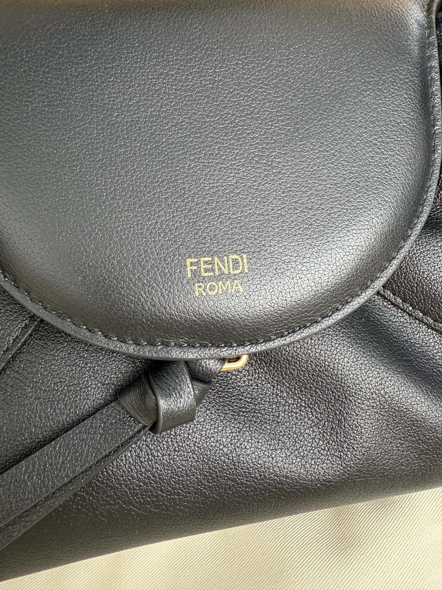 Fendi Spy Small Black leather bag 8BR838 - 图片 5