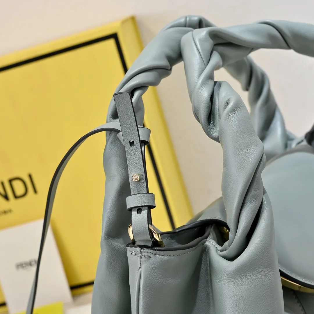 Fendi Spy Small Matcha green leather bag 8BR838 - Image 5