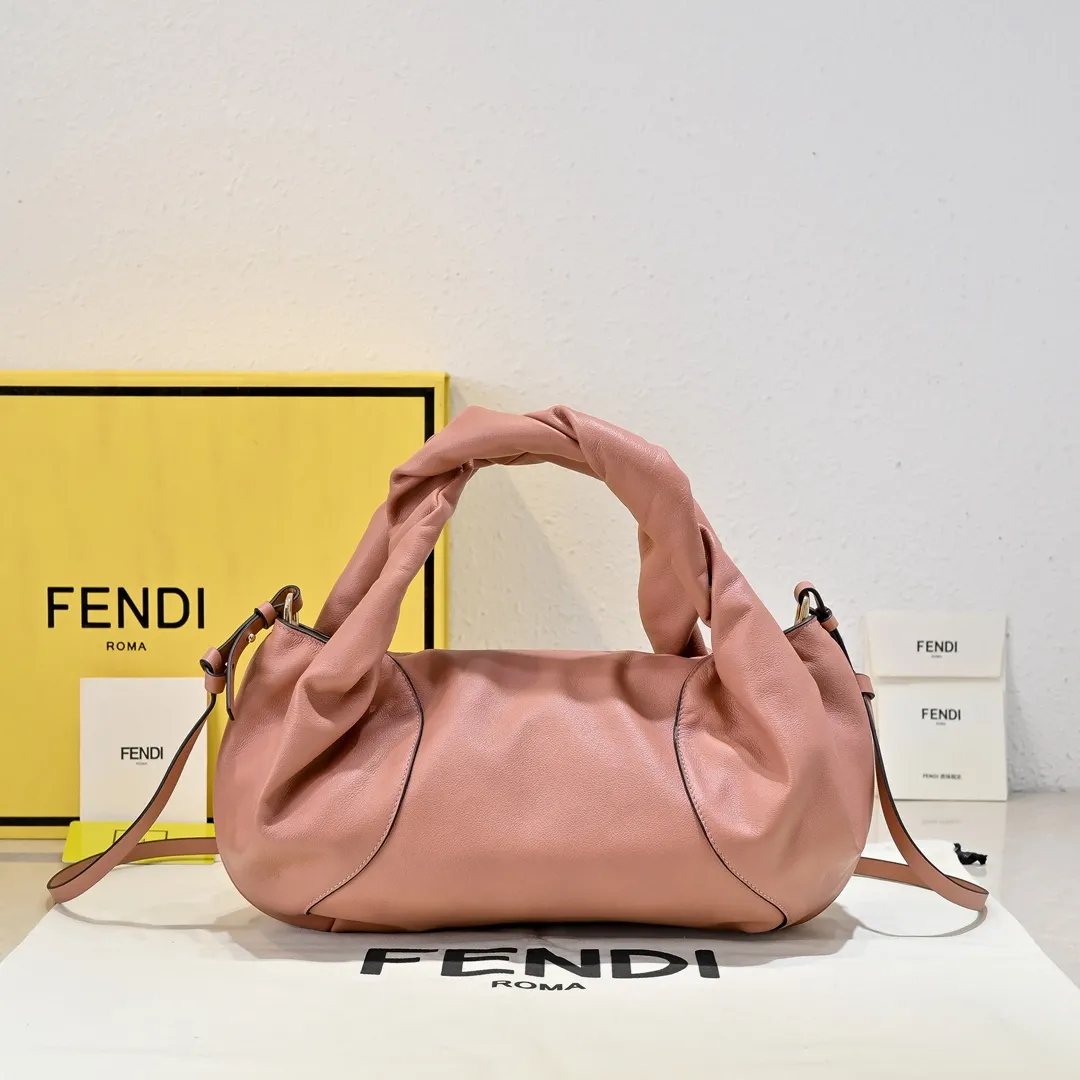 Fendi Spy Small Pink leather bag 8BR838 - Image 3