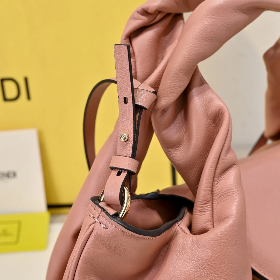 Fendi Spy Small Pink leather bag 8BR838 - Image 5