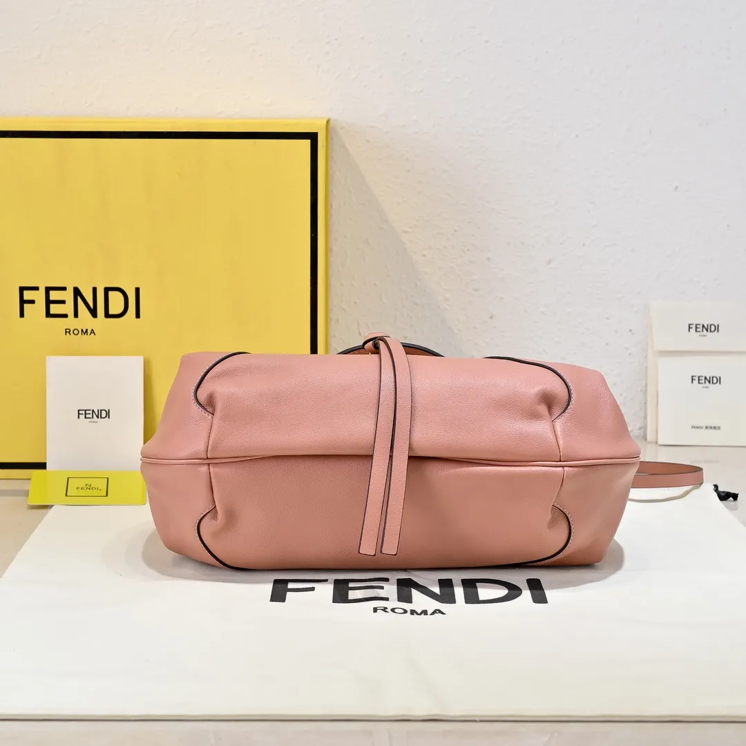 Fendi Spy Small Pink leather bag 8BR838 - Image 6