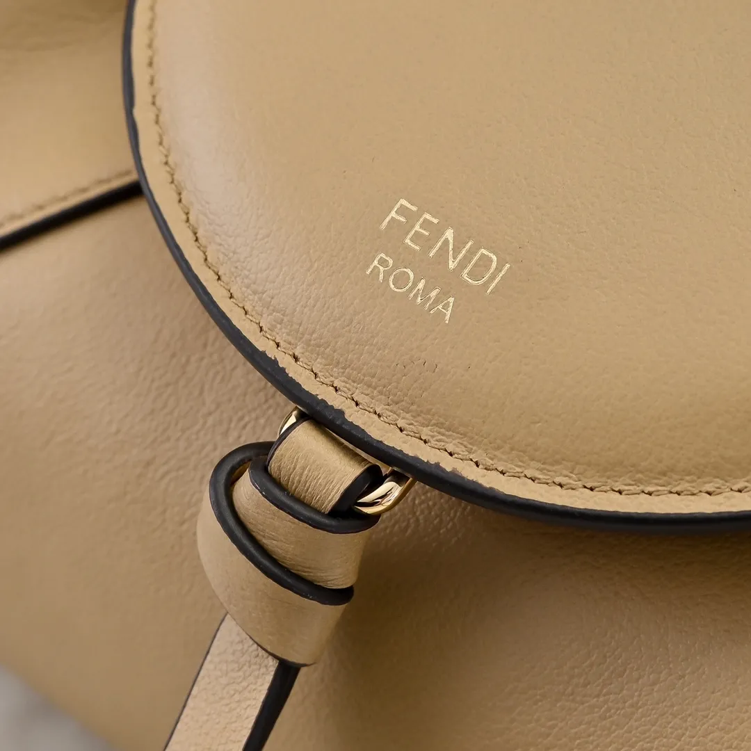 Fendi Spy Small Beige leather bag 8BR838 - Image 5