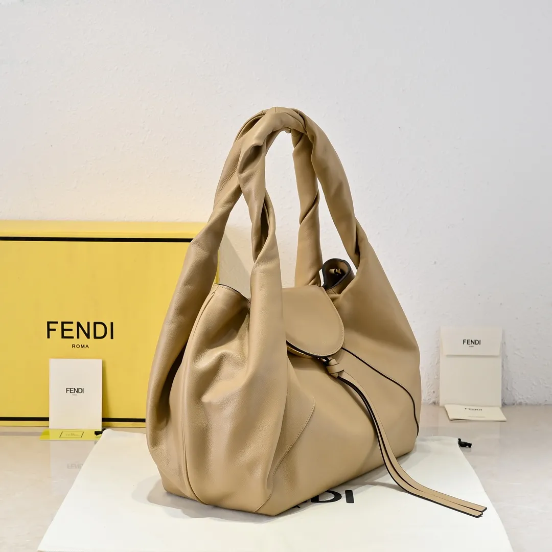 Fendi Spy Beige leather bag 8BR839 - 图片 3