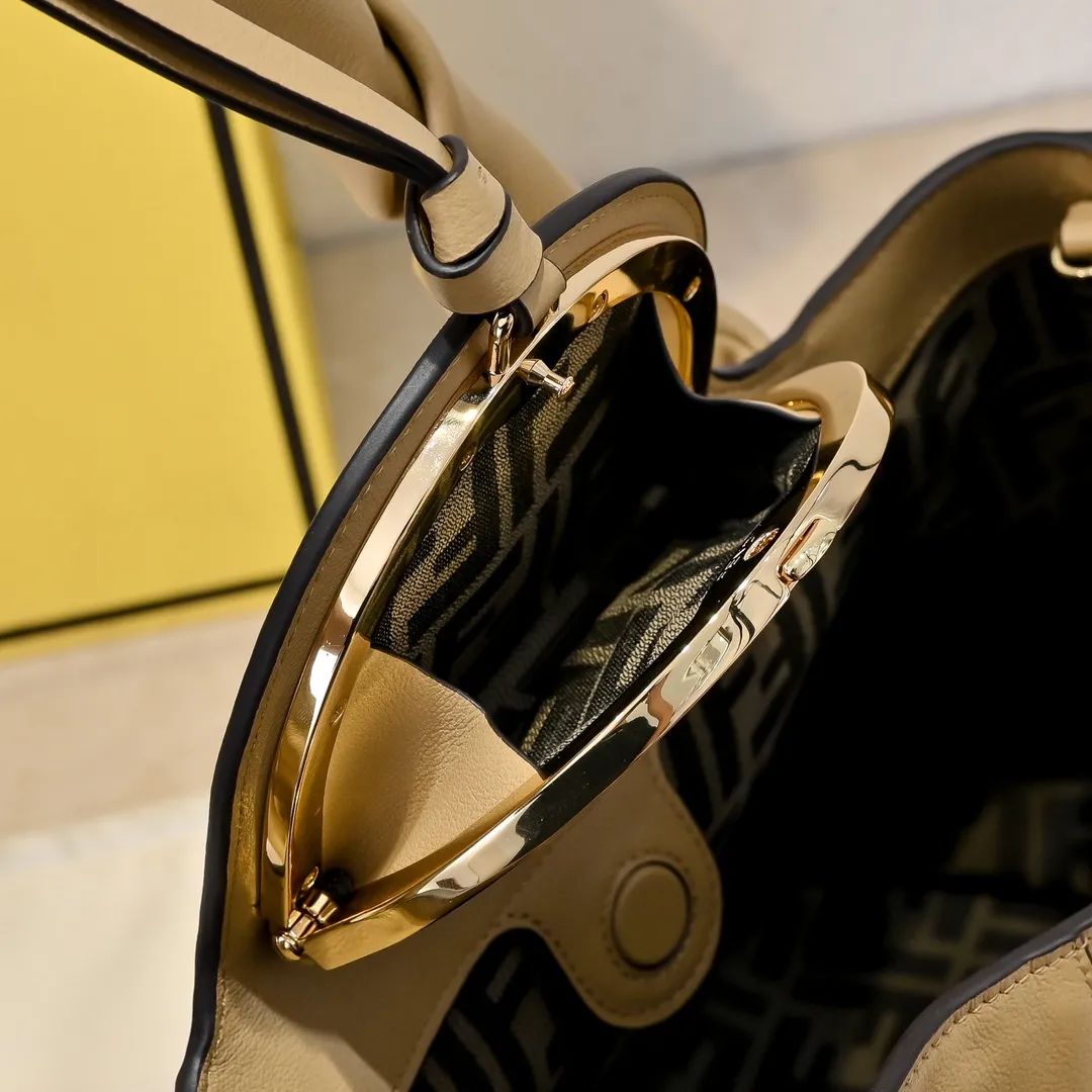 Fendi Spy Beige leather bag 8BR839 - 图片 7
