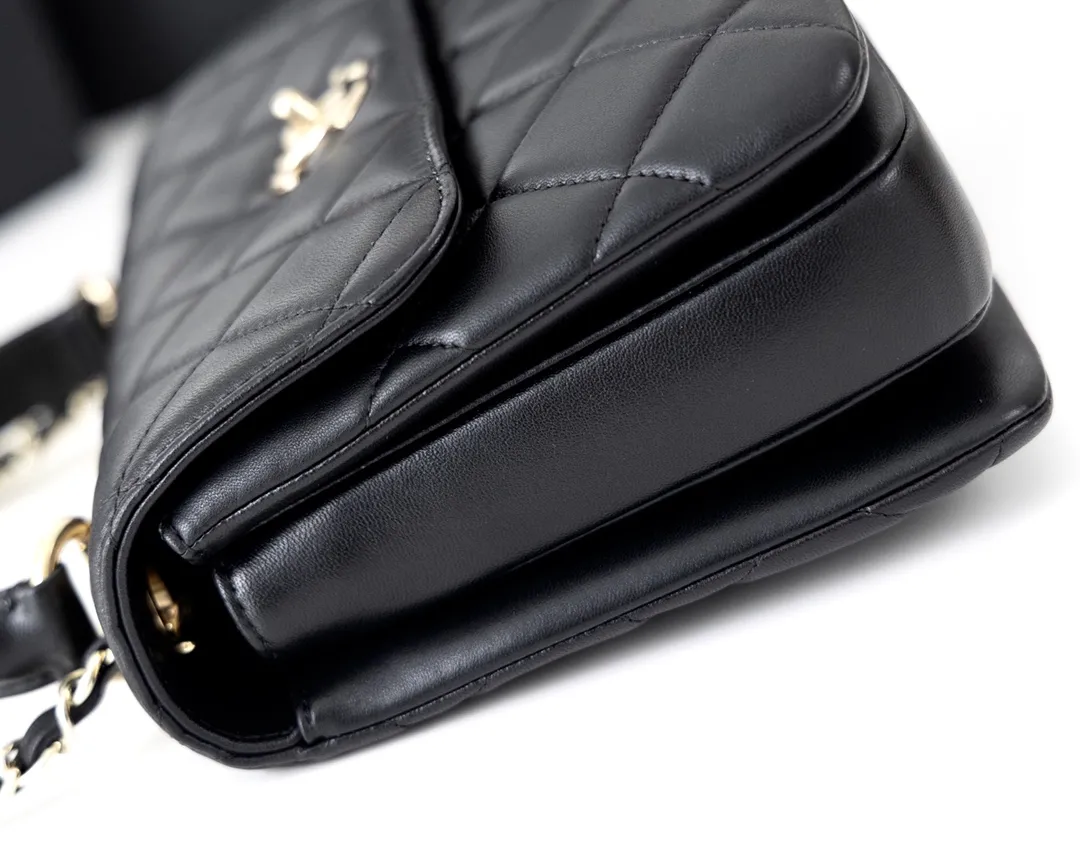 Chanel Small Quilted Lambskin Trendy CC Flap A92236 - Image 10