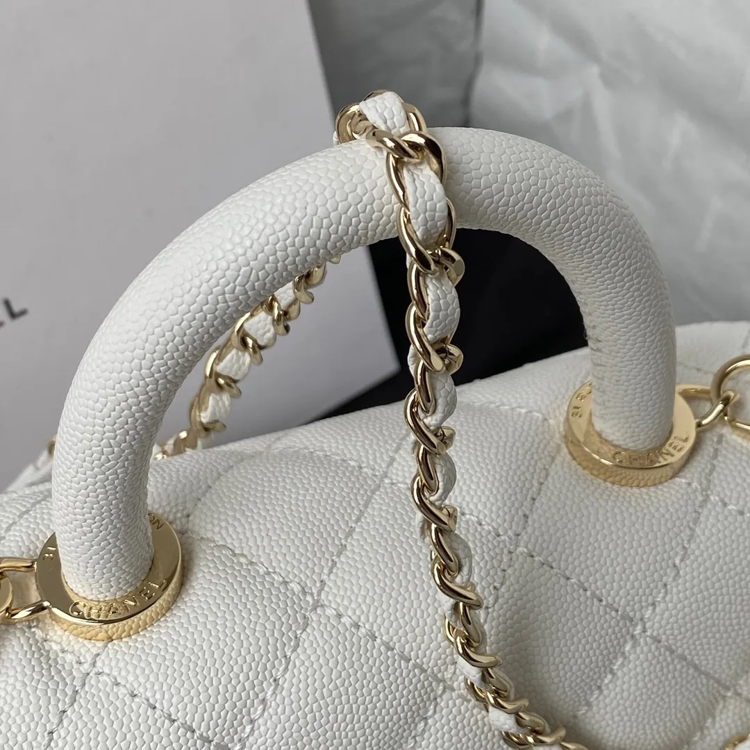 Chanel Caviar Quilted Extra Mini Coco Handle Flap AS2215 - 图片 4