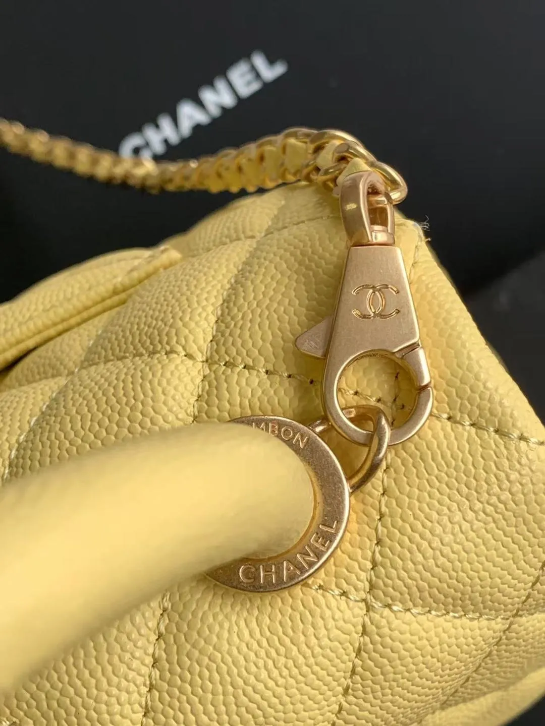 Chanel Caviar Quilted Extra Mini Coco Handle Flap AS2215 - 图片 5