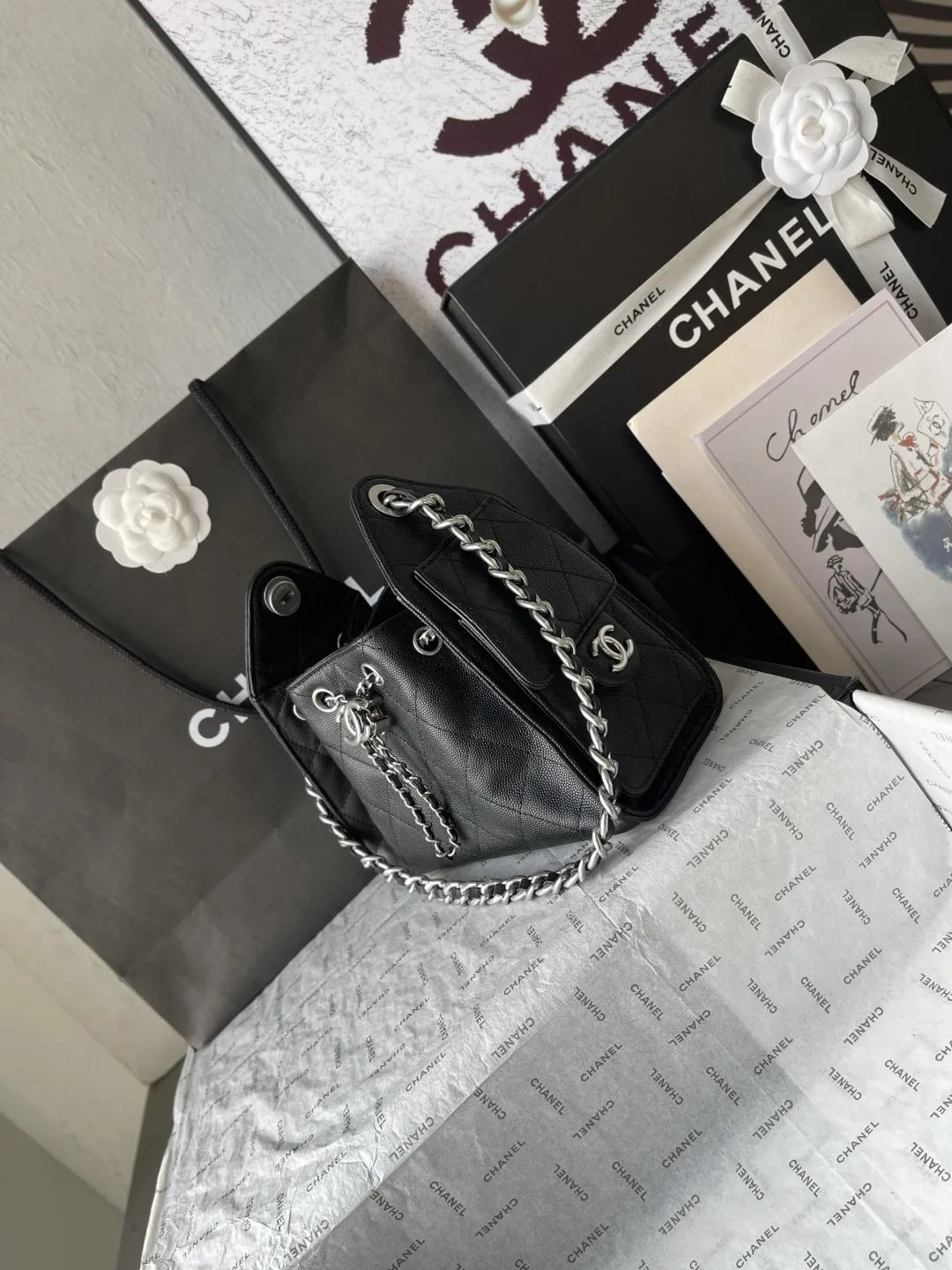 Chanel 25 Mini Handbag AS5631-B17 - Image 4