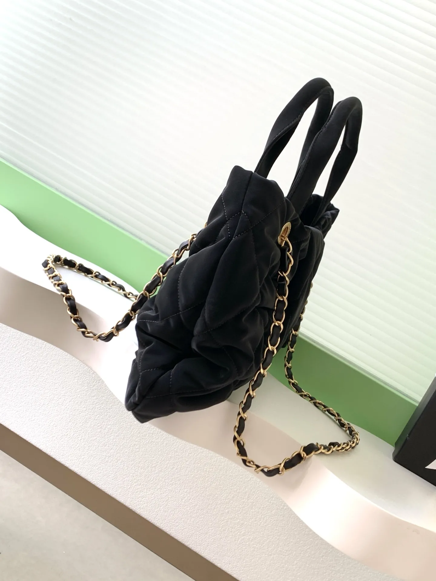 CHANEL Bow bag Gold AS5851 - 图片 3