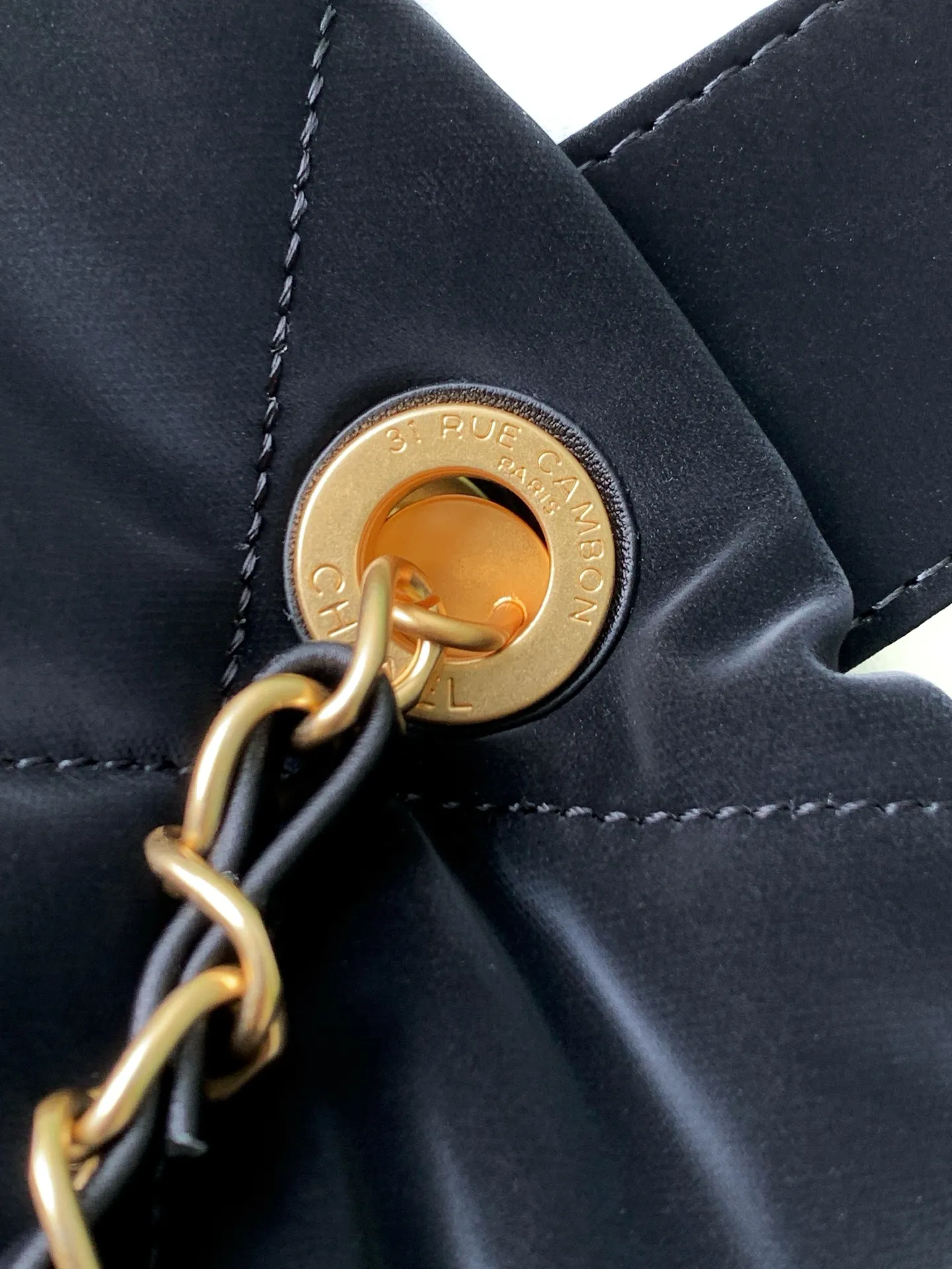 CHANEL Bow bag Gold AS5851 - 图片 7