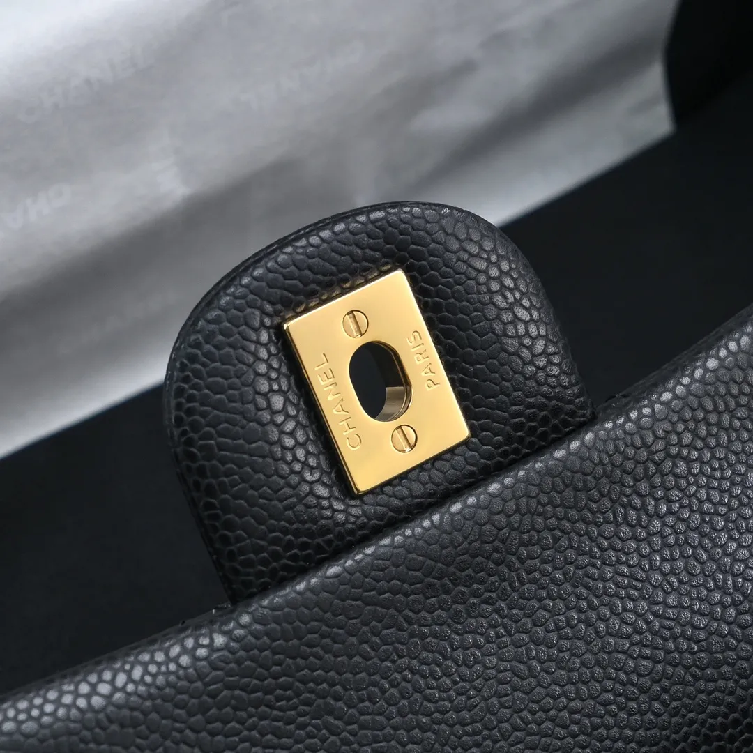 CHANEL Mini Flap Bag Caviar Gold A01116 - 图片 7