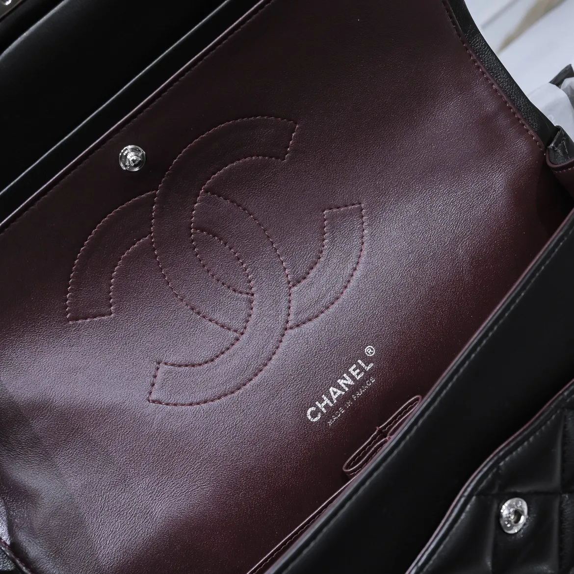 CHANEL Large Classic Flap Handbag Lambskin A58600 - 图片 8