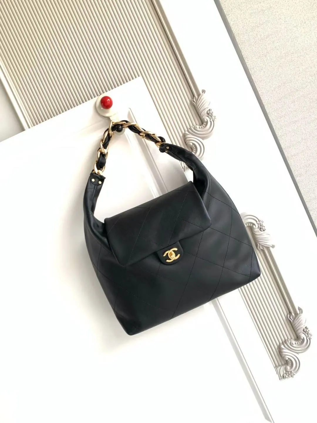 Alternative view of CHANEL Maxi Hobo Bag AS5838