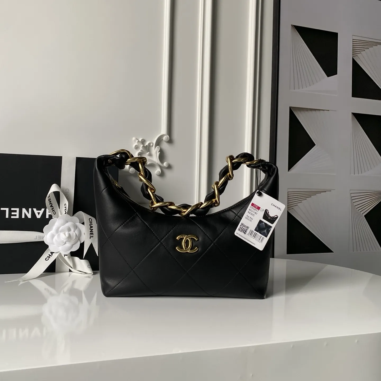 Alternative view of CHANELHobo Handbag AS5837