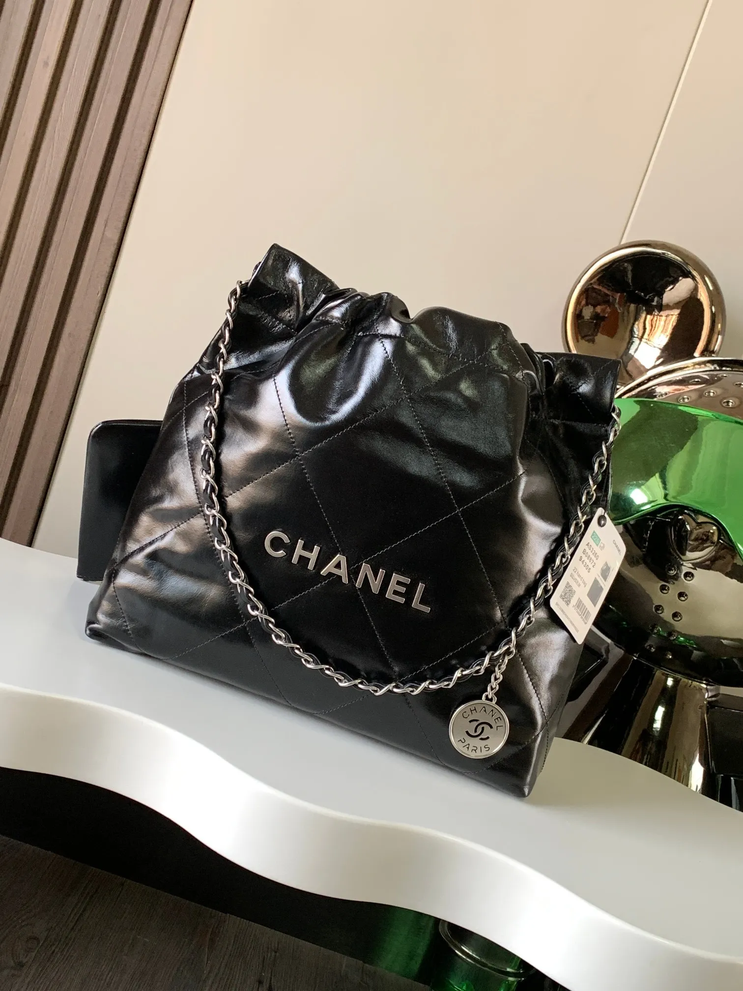 Alternative view of CHANEL 22 Small Handbag AS3260