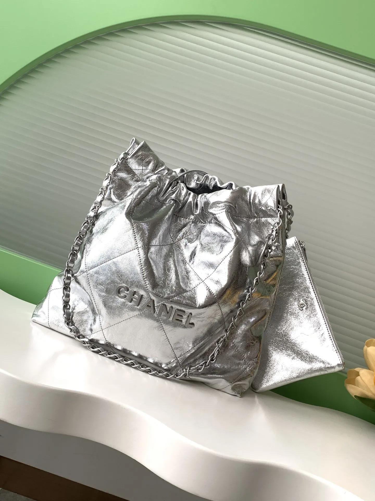 Alternative view of CHANEL 22 Small Handbag AS3260
