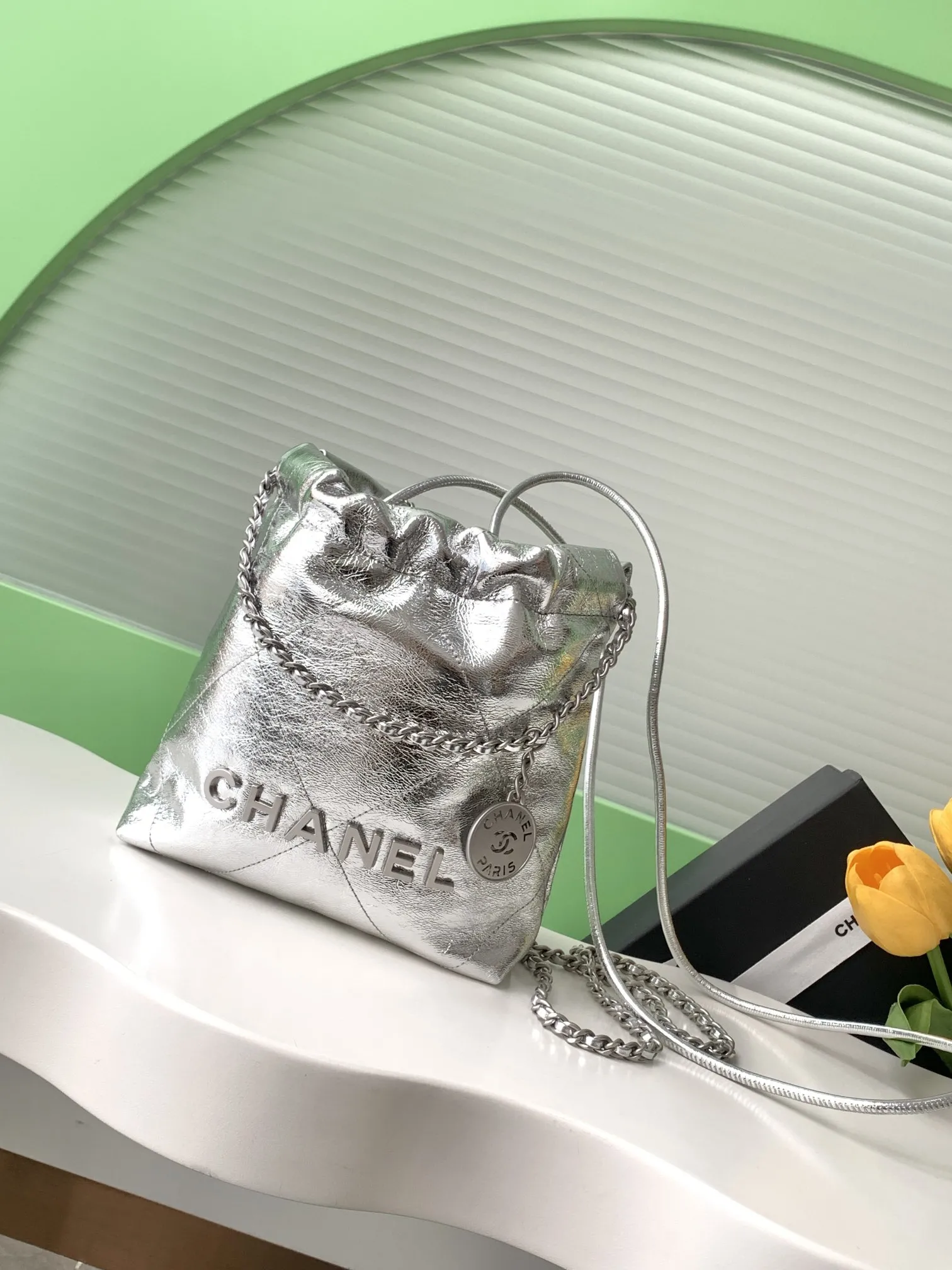 Alternative view of CHANEL 22 Mini Handbag AS3980