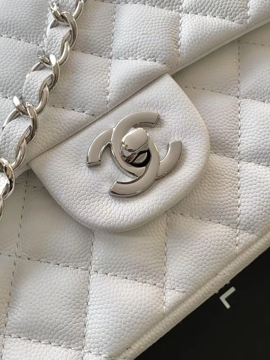 CHANEL Classic 11.12 Handbag Medium Caviar A01112 - 图片 5