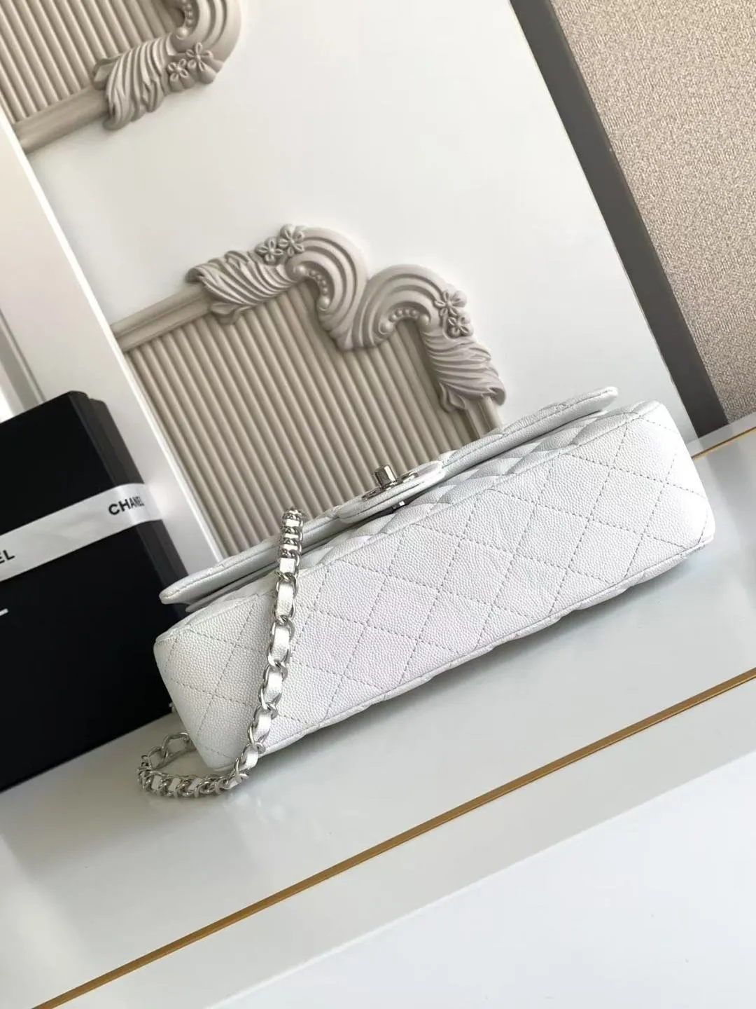 CHANEL Classic 11.12 Handbag Medium Caviar A01112 - 图片 6