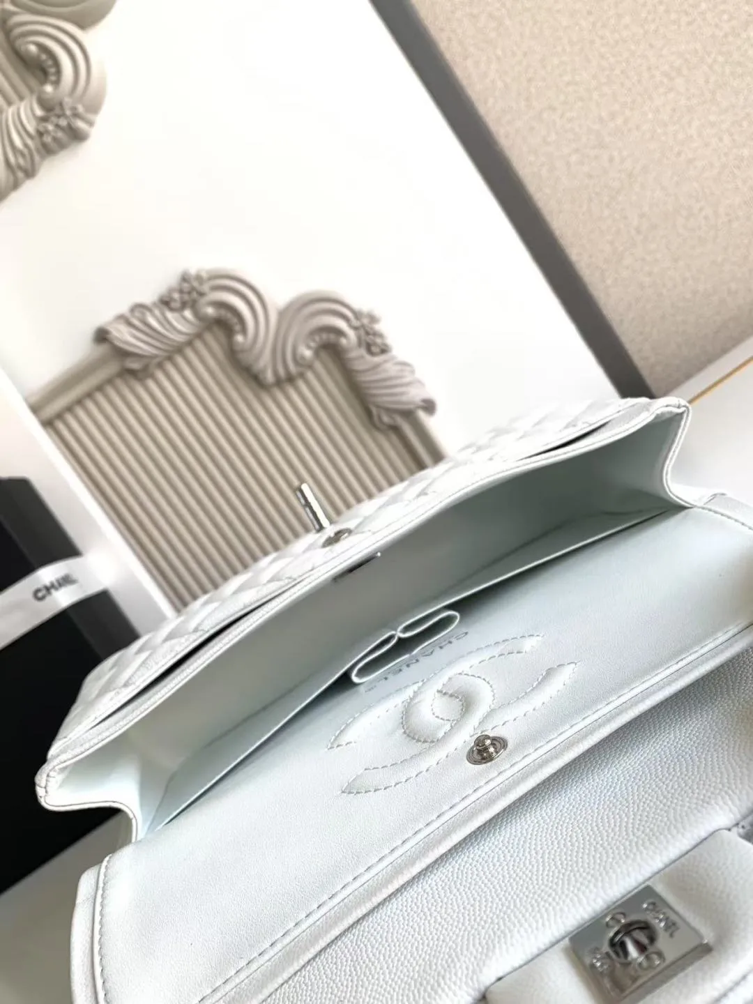 CHANEL Classic 11.12 Handbag Medium Caviar A01112 - 图片 7