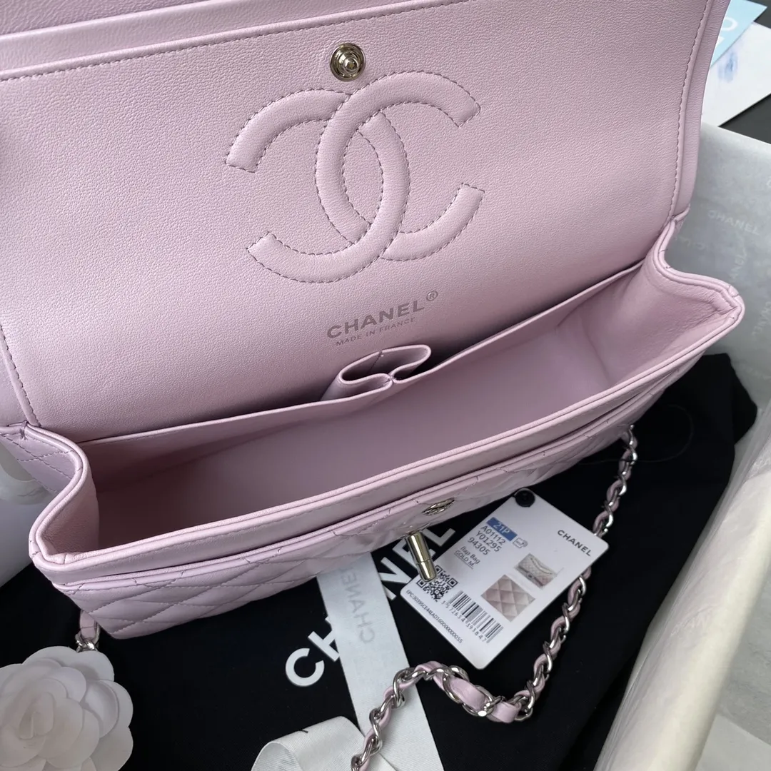 CHANEL Classic 11.12 Handbag Medium Lambskin A01112 - 图片 8