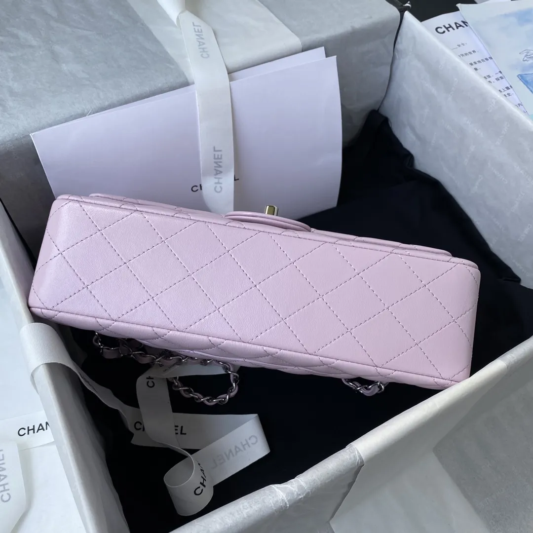 CHANEL Classic 11.12 Handbag Medium Lambskin A01112 - 图片 7