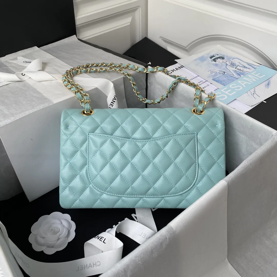 CHANEL Classic 11.12 Handbag Medium Caviar A01112 - 图片 3