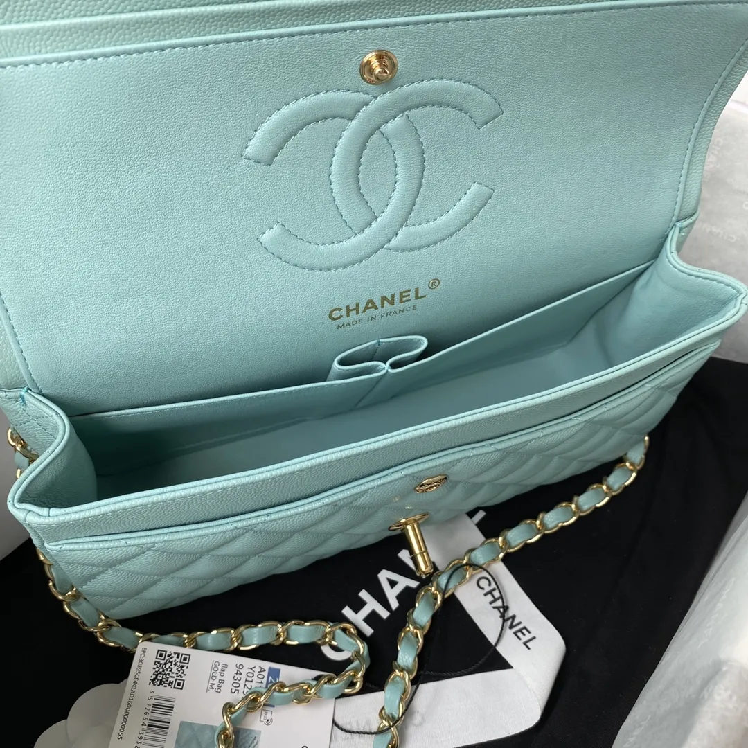 CHANEL Classic 11.12 Handbag Medium Caviar A01112 - 图片 8