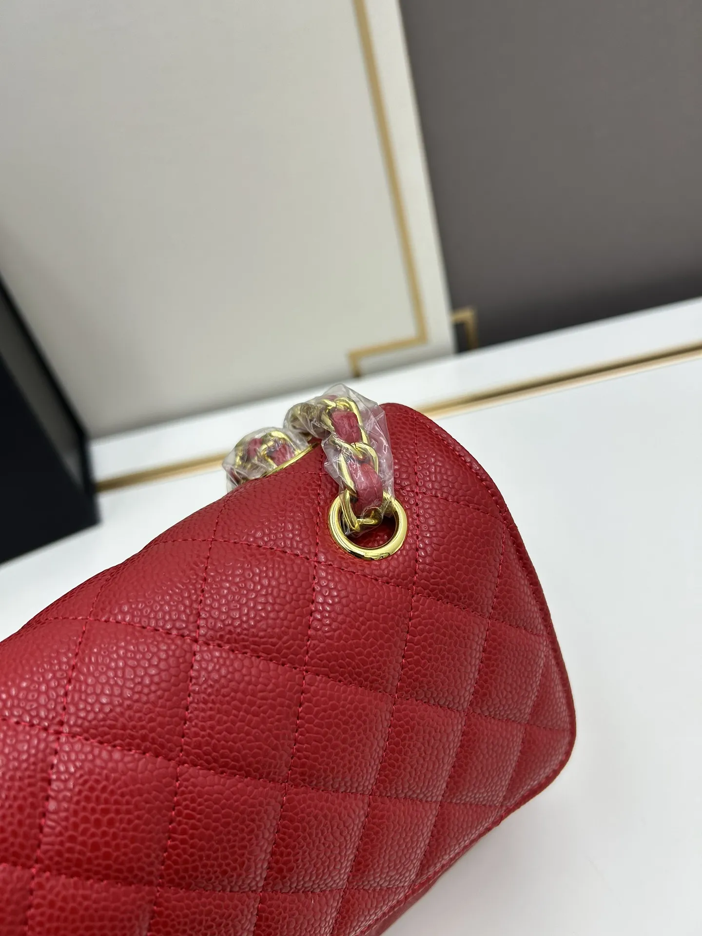 CHANEL Classic 11.12 Handbag Medium Caviar A01112 - 图片 7