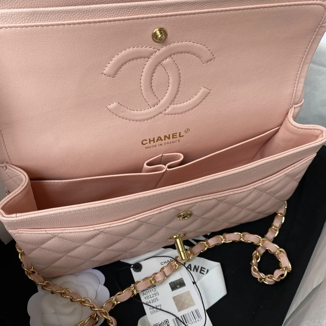 CHANEL Classic 11.12 Handbag Medium Lambskin A01112 - 图片 8