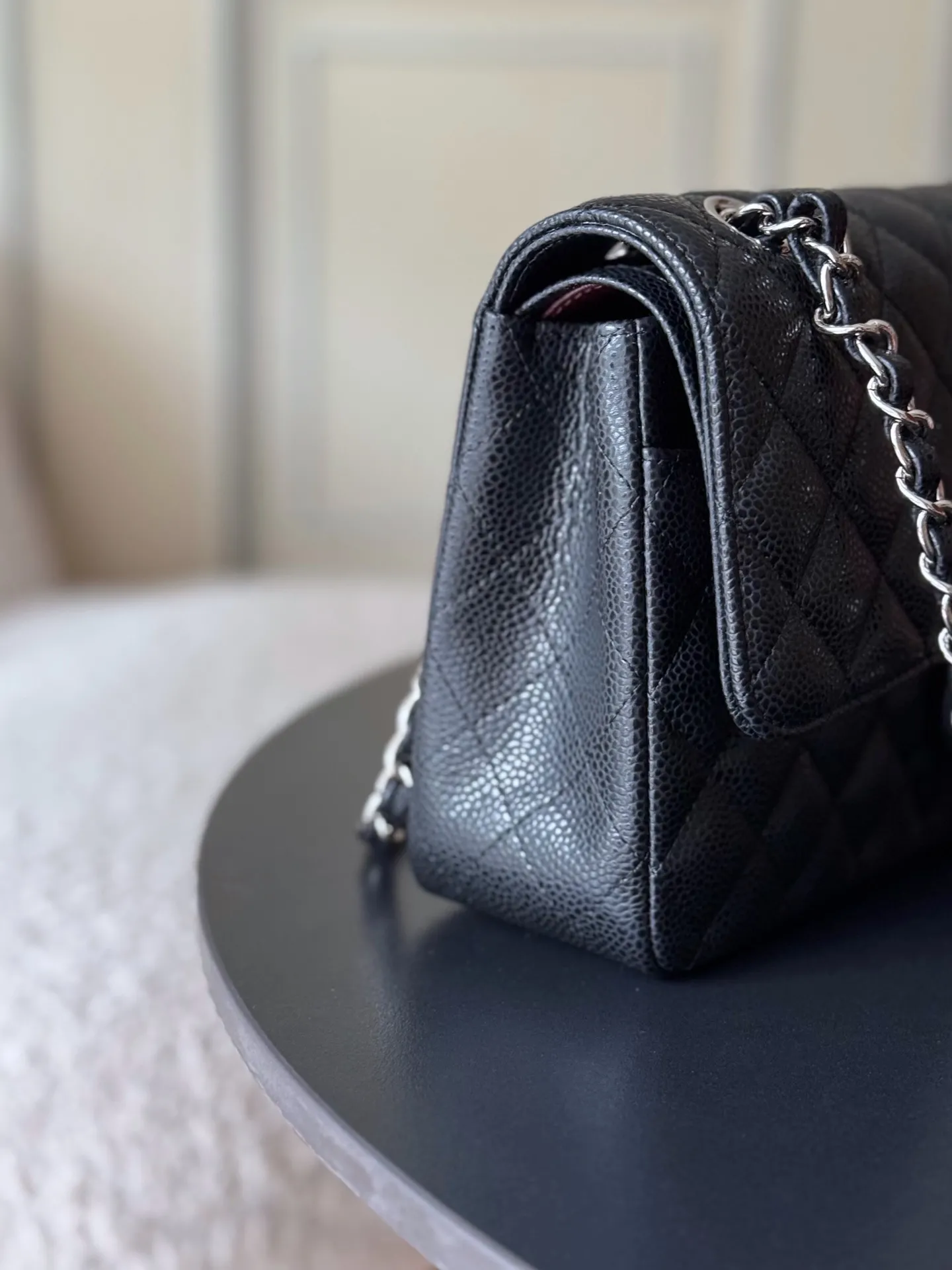 CHANEL Classic 11.12 Handbag Medium Caviar A01112 - 图片 3