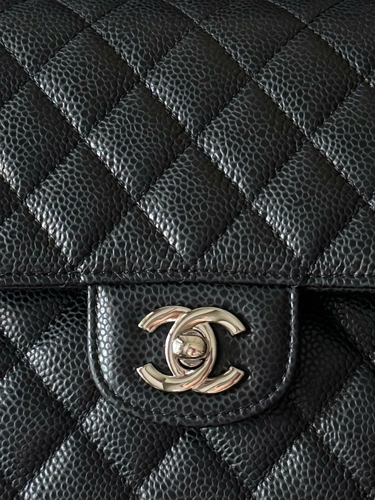 CHANEL Classic 11.12 Handbag Medium Caviar A01112 - 图片 5