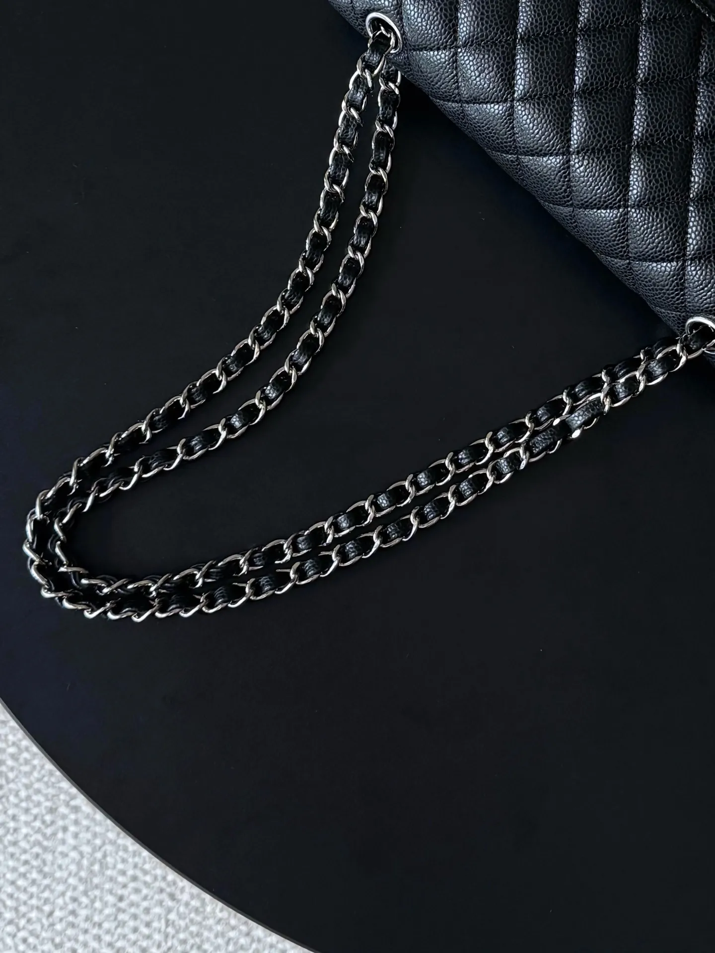 CHANEL Classic 11.12 Handbag Medium Caviar A01112 - 图片 6