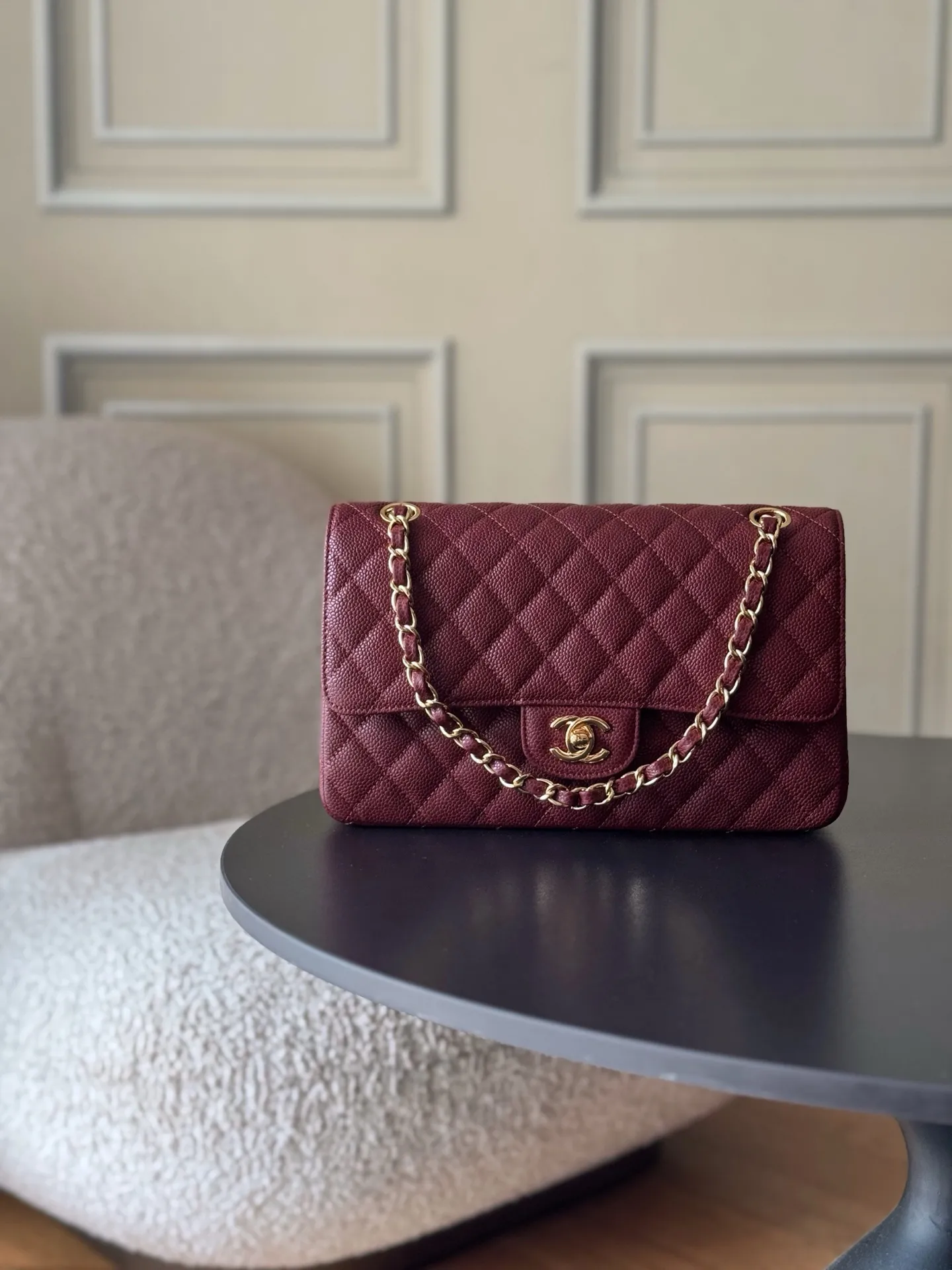 Alternative view of CHANEL Classic 11.12 Handbag Medium Caviar A01112
