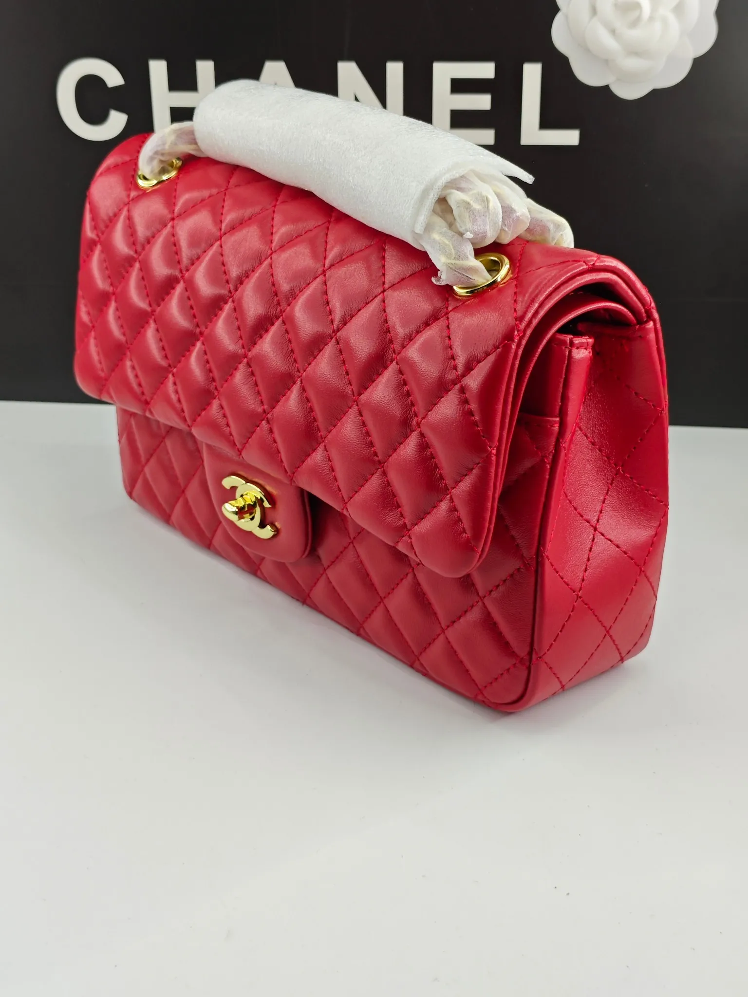 CHANEL Classic 11.12 Handbag Medium Lambskin A01112 - 图片 3