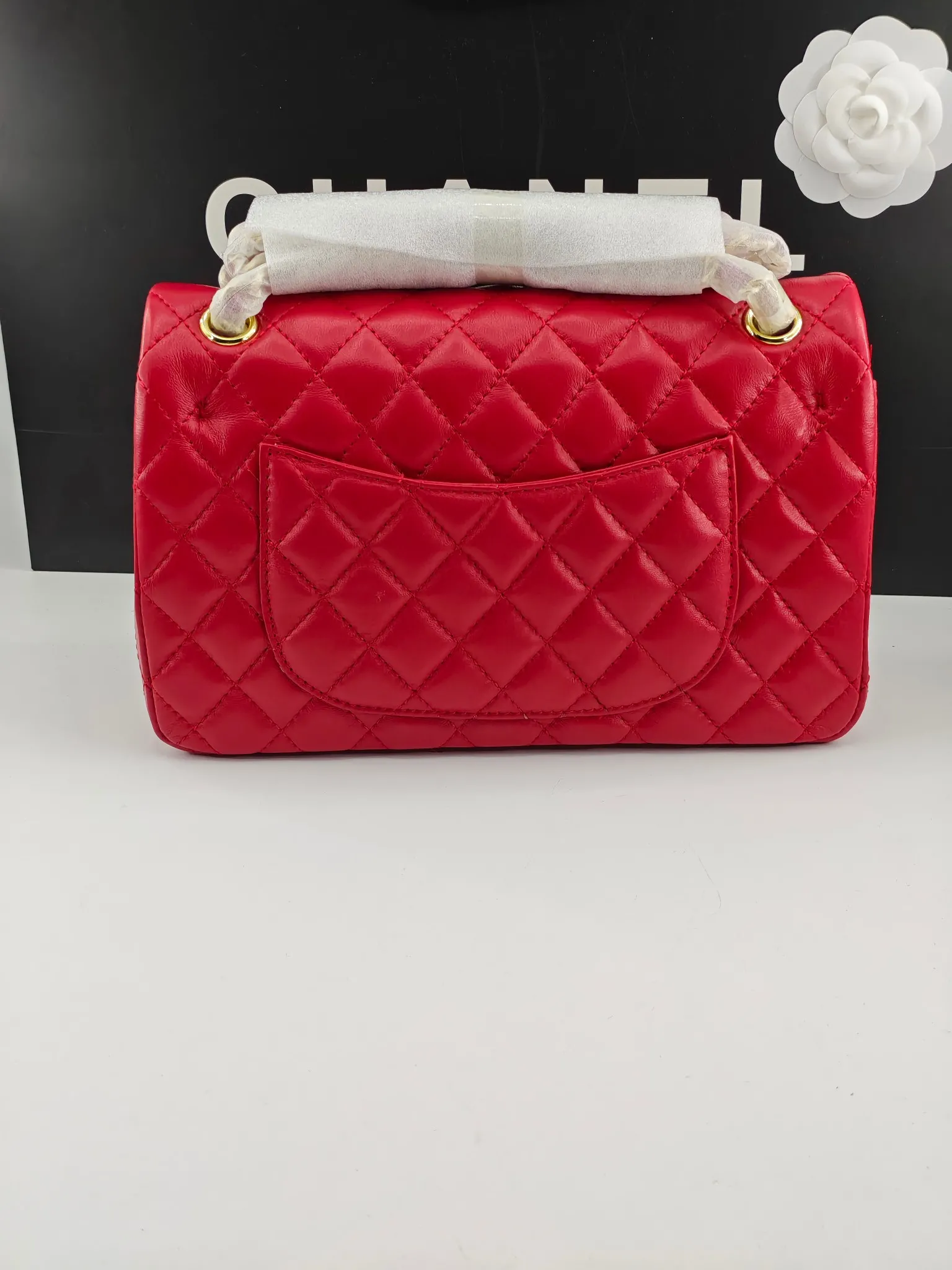 CHANEL Classic 11.12 Handbag Medium Lambskin A01112 - 图片 4
