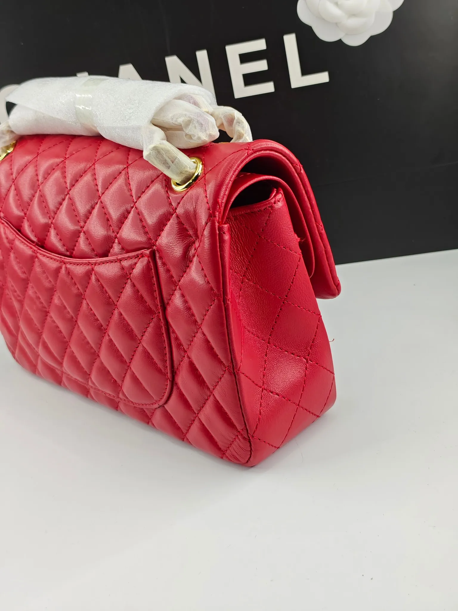 CHANEL Classic 11.12 Handbag Medium Lambskin A01112 - 图片 5