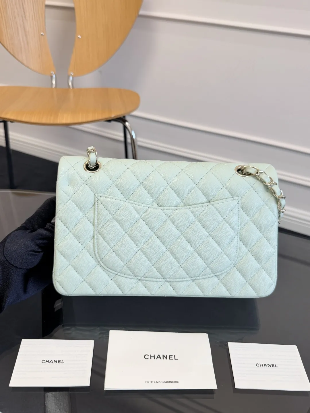 CHANEL Classic 11.12 Handbag Medium Caviar A01112 - 图片 3