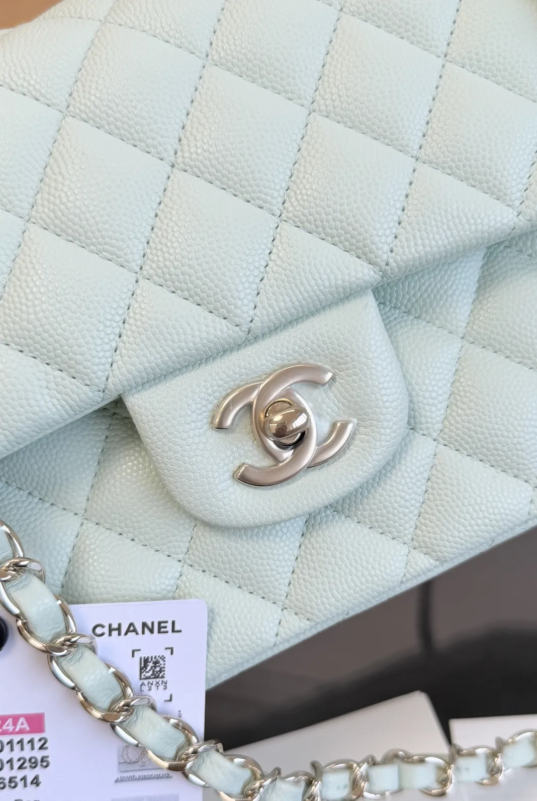 CHANEL Classic 11.12 Handbag Medium Caviar A01112 - 图片 6