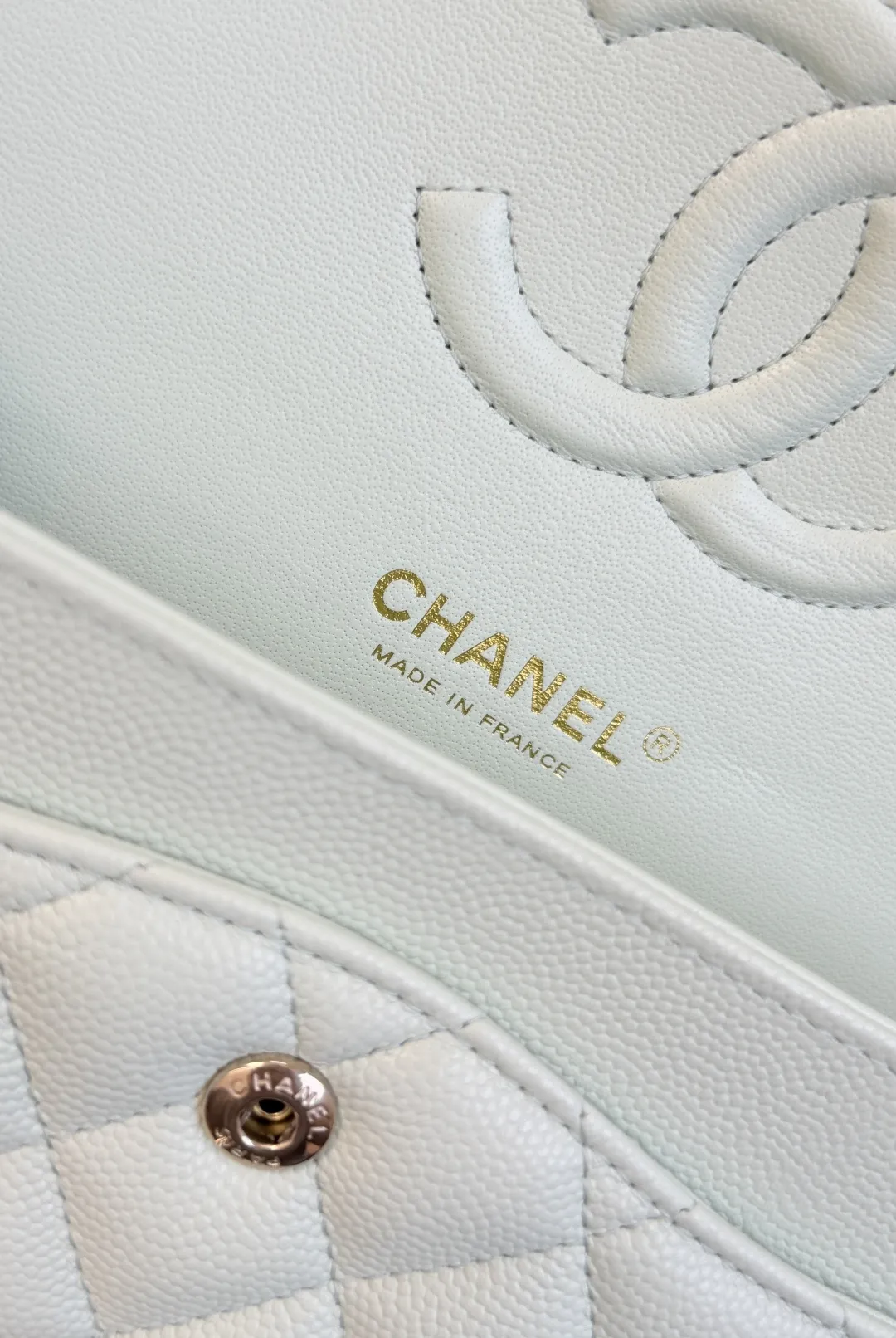 CHANEL Classic 11.12 Handbag Medium Caviar A01112 - 图片 12
