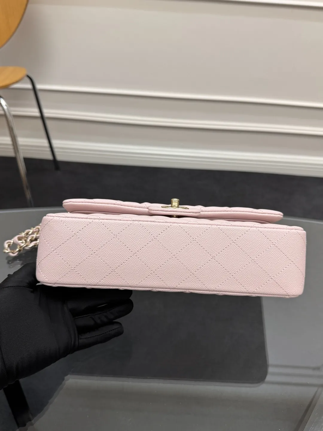 CHANEL Classic 11.12 Handbag Medium Caviar A01112 - 图片 4