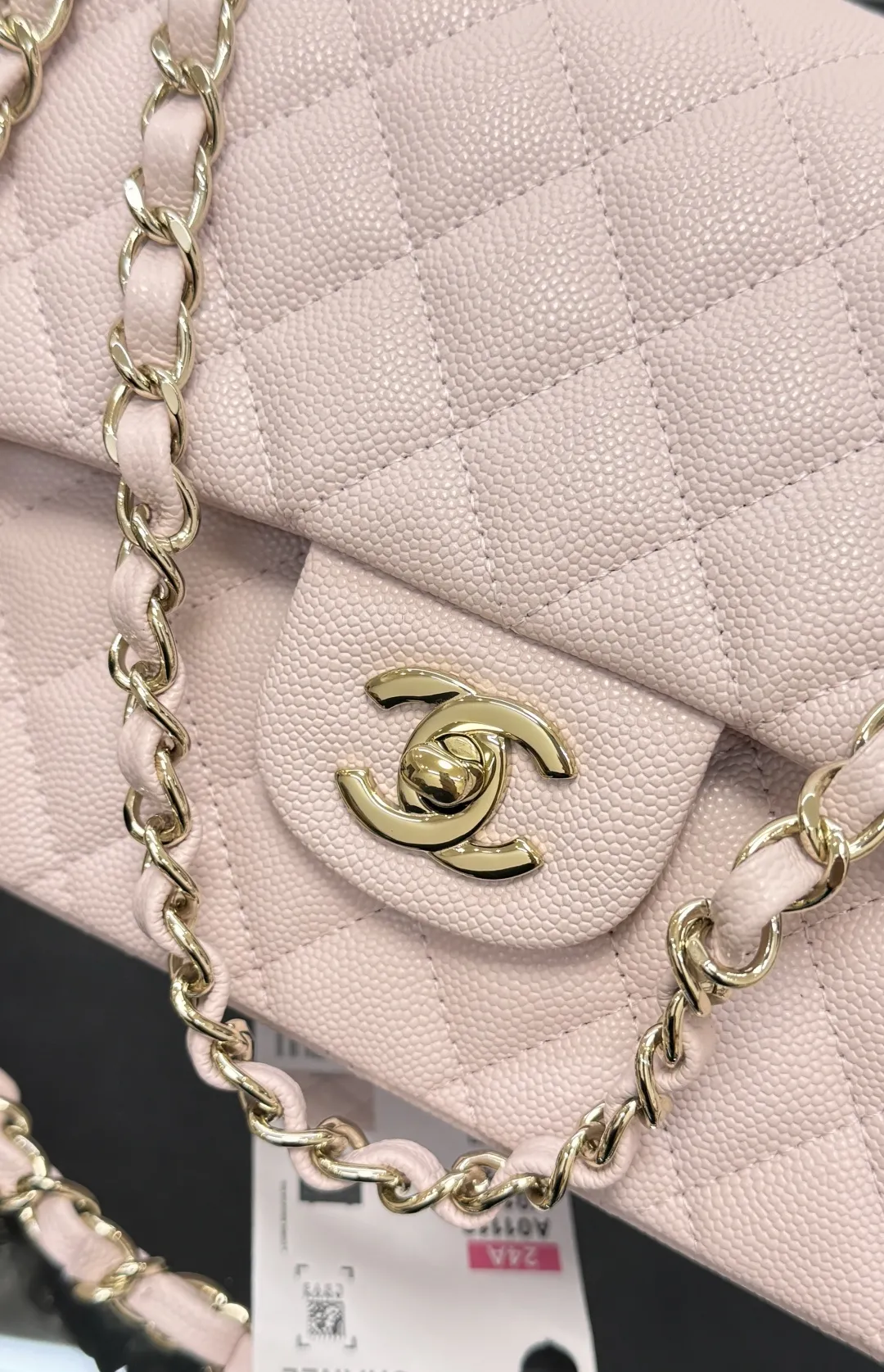 CHANEL Classic 11.12 Handbag Medium Caviar A01112 - 图片 5