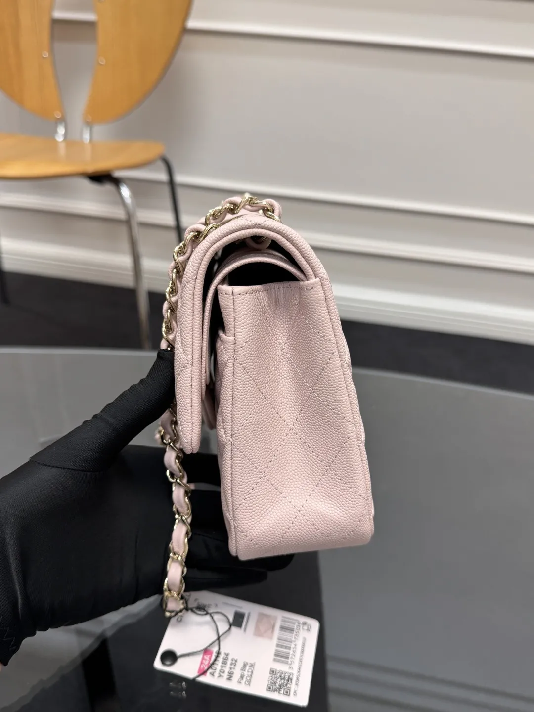 CHANEL Classic 11.12 Handbag Medium Caviar A01112 - 图片 8