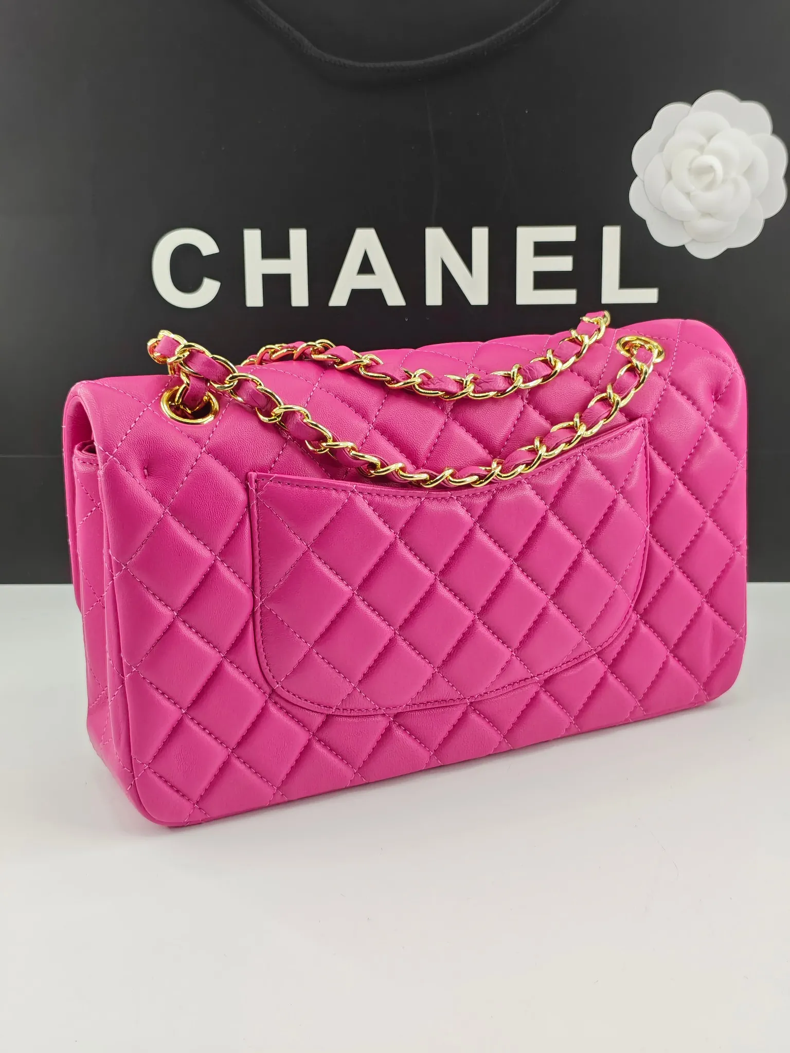 CHANEL Classic 11.12 Handbag Medium Lambskin A01112 - 图片 4