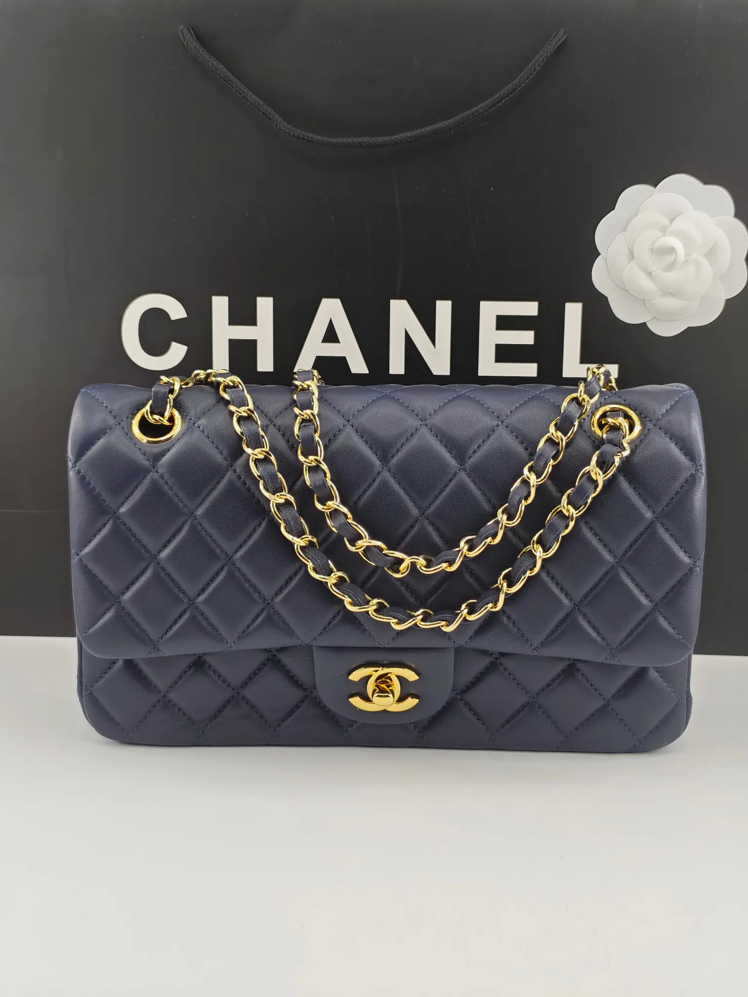 Alternative view of CHANEL Classic 11.12 Handbag Medium Lambskin A01112
